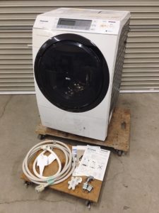 Panasonicのドラム式の洗濯乾燥機のNA-VX7500L-Wを出張買取いたしまし