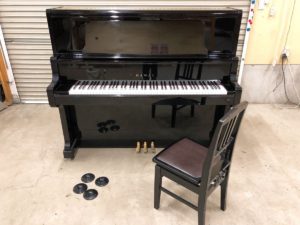 益子にてカワイのアップライトピアノのUS-50を出張買取いたしました