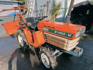 那須烏山にてクボタ トラクター B1402-Mを出張買取いたしました