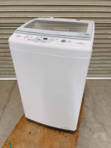 ひたちなか市にてアクアの洗濯機AQW-V7Mを出張買取いたしました