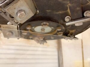 福島県いわき市泉町にて出張買取したエフ・エム食品機械の鰹節スライサーのFK-S001のカッターの刃の写真