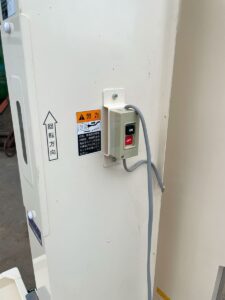 茨城県牛久市神谷にて出張買取した金子農機の色彩選別機のAK-M350の写真