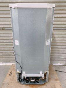 茨城県筑西市成田にて出張買取したTWINBIRDの冷凍冷蔵庫のHR-F911の背面の写真