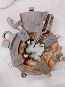 茨城県東茨城郡茨城町蕎麦原にて出張買取したREXの自動切上ダイヘッドの写真