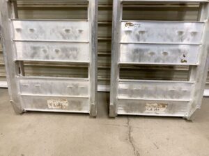 栃木県真岡市粕田にて出張買取した昭和のアルミブリッジのSBA-180-25-0.5の写真