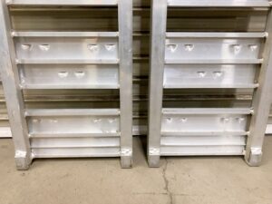 栃木県真岡市粕田にて出張買取した昭和のアルミブリッジのSBA-180-25-0.5の写真