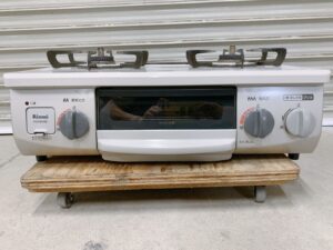 茨城県高萩市安良川にて出張買取したRinnaiのLPガス用ガステーブルのKG34NBERの写真