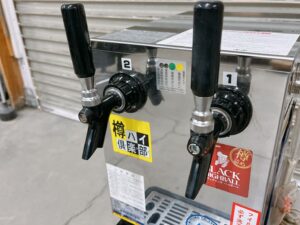 茨城県取手市上萱場にて出張買取したNITTOKUのビールディスペンサーのBSE-25Wの写真