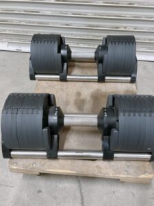 茨城県北茨城市中郷町日棚にて出張買取したフレックスベルの可変式ダンベルのNUOBELL 232の写真