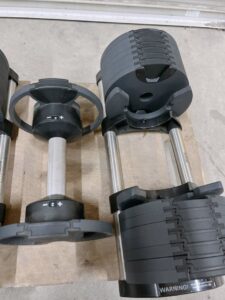 茨城県北茨城市中郷町日棚にて出張買取したフレックスベルの可変式ダンベルのNUOBELL 232の写真