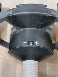 茨城県北茨城市中郷町日棚にて出張買取したフレックスベルの可変式ダンベルのNUOBELL 232の写真