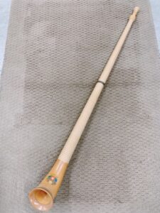 栃木県河内郡上三川町上蒲生にてスイス製のミニアルプホルンを出張買取いたしました！