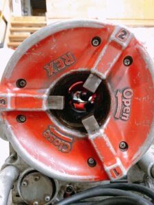 栃木県塩谷郡高根沢町桑窪にて出張買取したREXのパイプマシンのS50AIIIの写真