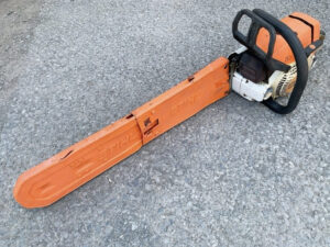 茨城県竜ケ崎市横町にて出張買取したSTIHLのエンジンチェーンソーのMS260の写真