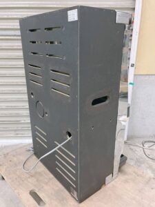 栃木県芳賀郡茂木町九石にて出張買取した北電子のパチスロ 実機 4号機のWANDER REVIEW2の背面の写真