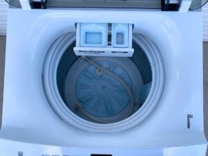 茨城県ひたちなか市高場にて出張買取したHaierの全自動電気洗濯機のJW-U70LKの槽内の写真