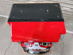 茨城県日立市小木津にて出張買取したパチスロ 実機の革命機 ヴァルヴレイヴの上面の写真