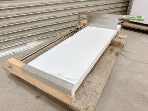 茨城県北茨城市平潟町にて出張買取したウエダ製作所の家庭用手動式麺切器のめん切カッター16型の写真