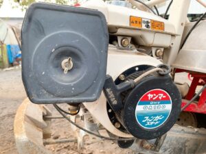 茨城県桜川市稲にて出張買取したYANMARのバインダーのBe50のリコイルスターターの写真