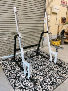 茨城県ひたちなか市赤坂にてiROTECのパワースクワットラックを出張買取いたしました！