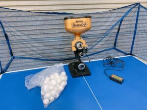 茨城県行方市手賀にてNittakuの卓球マシンのロボッチャ NT-3017を出張買取いたしました！