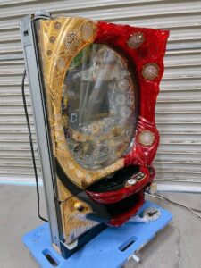 栃木県芳賀郡茂木町天子にて出張買取したSammyのパチンコ 実機の北斗の拳 KVJの写真