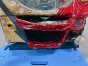 栃木県芳賀郡茂木町天子にて出張買取したSammyのパチンコ 実機の北斗の拳 KVJの写真