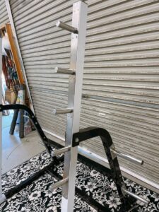 茨城県ひたちなか市赤坂にて出張買取したiROTECのパワースクワットラックの写真