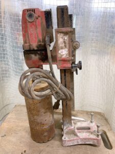 茨城県桜川市鍬田にて出張買取したCONSECのダイアモンドコアドリルのSPJ-5Rの写真