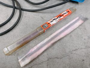 茨城県日立市金沢町にて出張買取したSUZUKIDの小型溶接機のSSY-121Cの付属品の写真