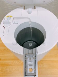 茨城県真岡市鷲巣にて出張買取したKIRINのHome Tap 家庭用ビールサーバーのHT-1000Nの内部の写真