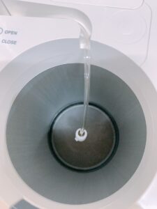 茨城県真岡市鷲巣にて出張買取したKIRINのHome Tap 家庭用ビールサーバーのHT-1000Nの内部の写真