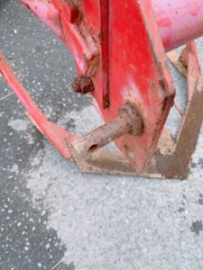 茨城県鉾田市鹿田にて出張買取した上田農機の堀上機の写真