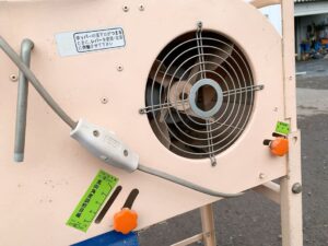 茨城県高萩市下君田にて出張買取した國光の電動唐箕のEF-30の写真